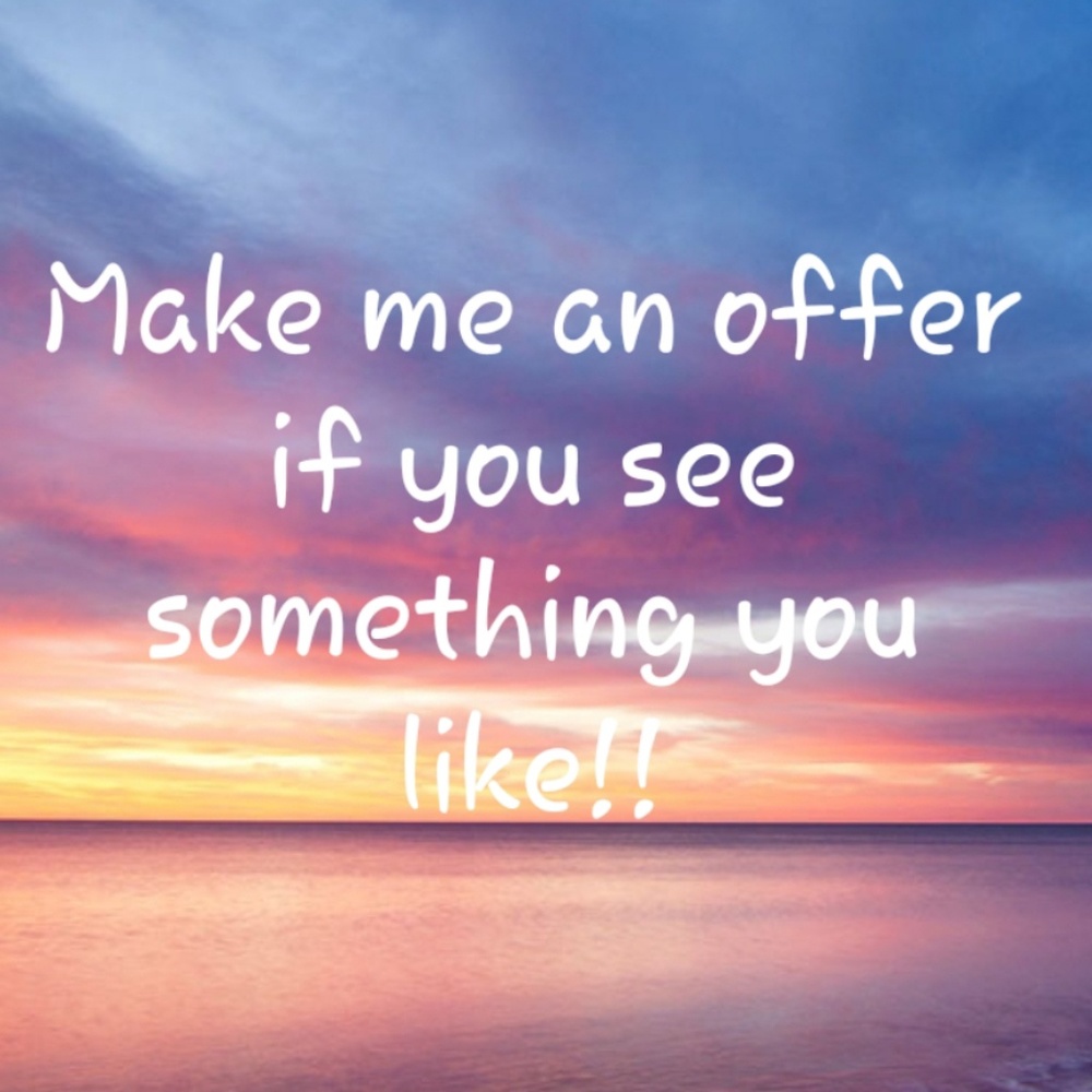 Reasonable offers accepted!!